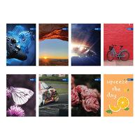 Тетрадка A5 UV Basic, 80 л.ред