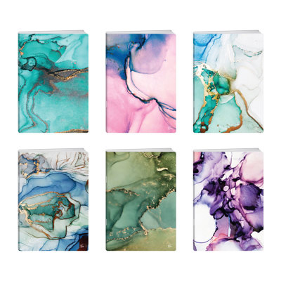 Тетрадка A5 UV Marble, 60+2 л.ред, 70 г/м2