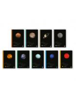 Тетрадка A5 UV Planets, 60+2 л.ред, 70 г/м2