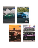 Тетрадка, мат/ UV Racer,  40+2 л.ред, 70 г./м2