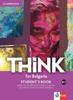 Think for Bulgaria - ниво B1.1: Учебник за 8. клас по английски език