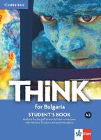 Think for Bulgaria - ниво A2: Учебник за 8. клас по английски език