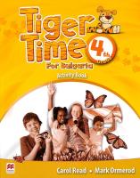 Tiger Time for Bulgaria: Тетрадка по английски език за 4. клас