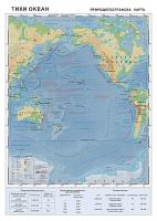 Тихи океан - природогеографска карта