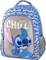Ученическа раница Stitch blue